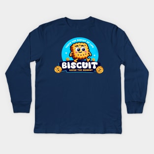 biscuit Kids Long Sleeve T-Shirt